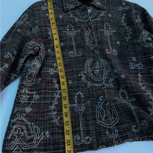 Stone ridge Embroidered Women’s Jacket/ Blazer Size Small - Picture 9 of 14